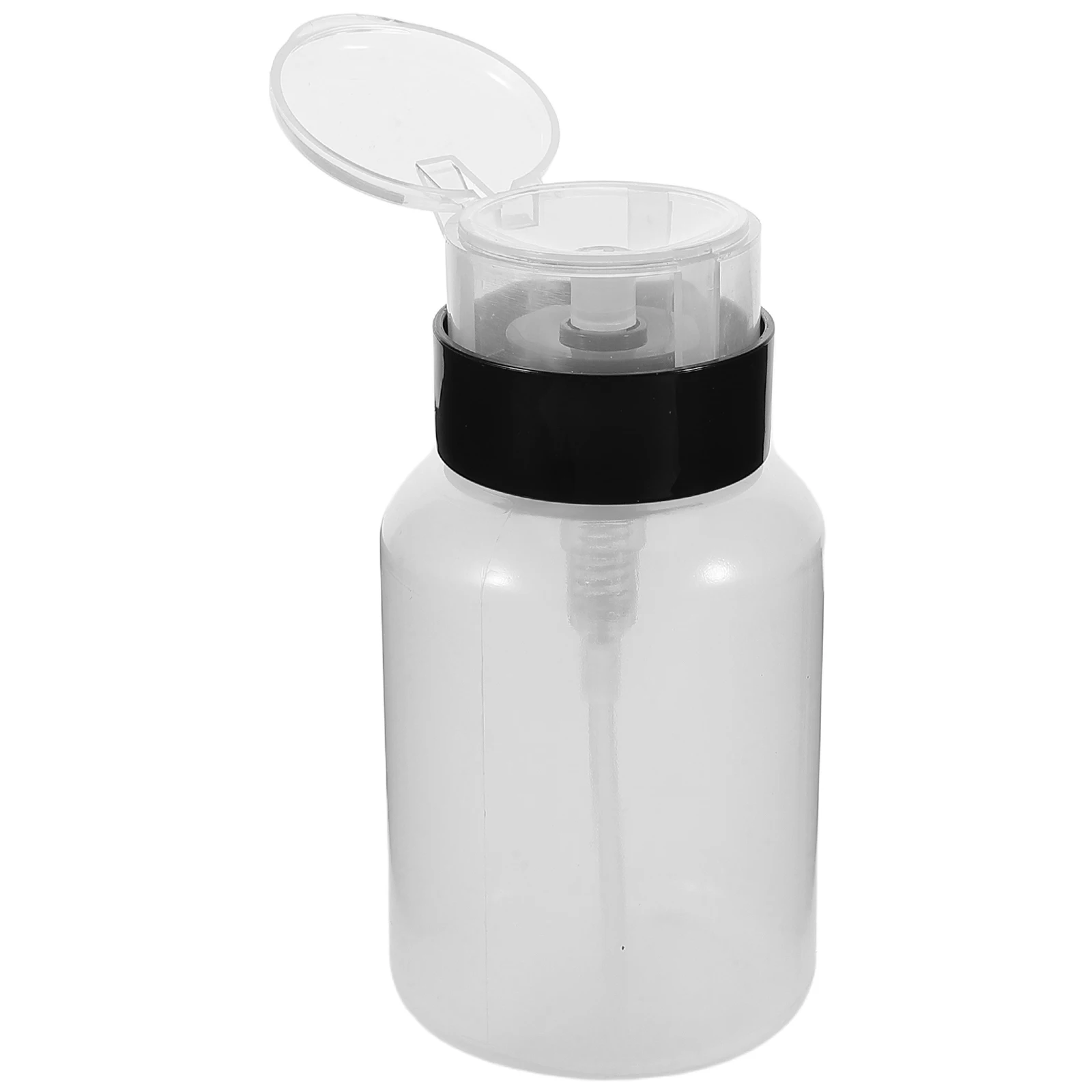 

Nail Polish Pump 200ML Blackhead Locking Press Down Bottle for Manicure Liquid Dispenser Dispenser Push Down Lotion Pump Bottle