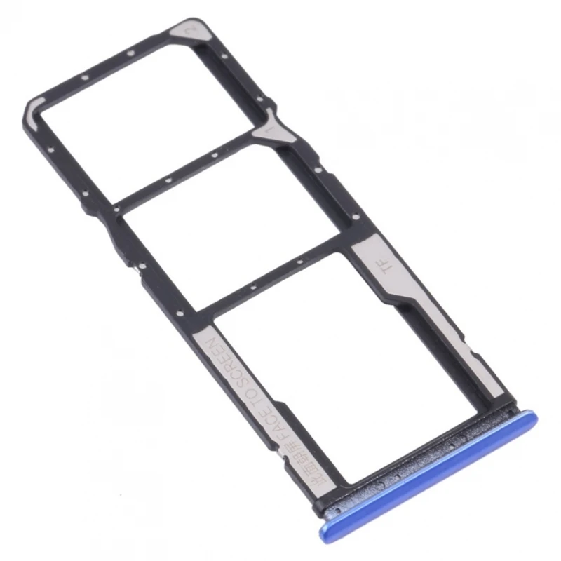 SIM tray for XIAOMI REDMI 9T adapter SD card side blue twilight # Xiaomi Redmi 9T (M2010J19SG, M2010J19SL, M2010J19SY)