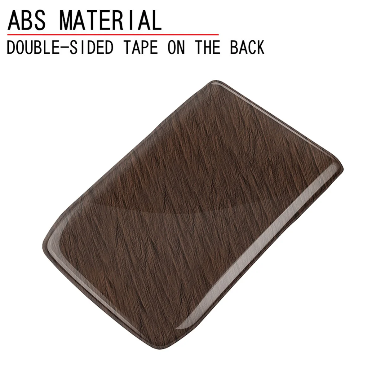 Car Stowing Tidying Armrest Box Panel Trim Cover for Toyota Alphard/Vellfire 40 Series 2023+ Wood Grain