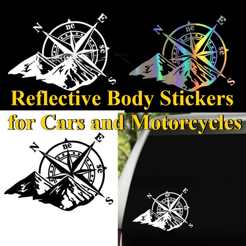 Motorcycle Accessories Stickers for BMW R1200GS R1200 R 1200 GS Body Windshield Helmets Decals Accessories Reflective Stickers