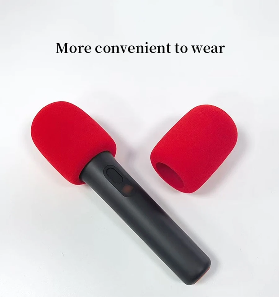 2 قطعة غطاء ميكروفون رغوة ل JBL Partybox ميكروفون لاسلكي الإسفنج الزجاج الأمامي غطاء رغوة ل JBL PartyBox Encore2 Mic