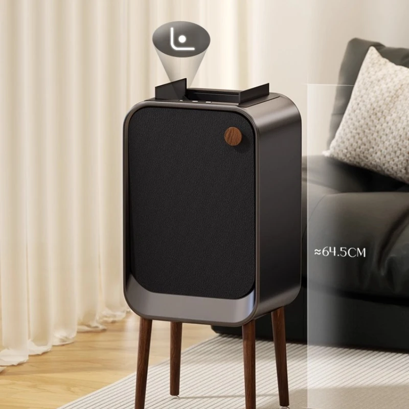 

Intelligent induction trash can household living room light luxury high-end kitchen high foot high value