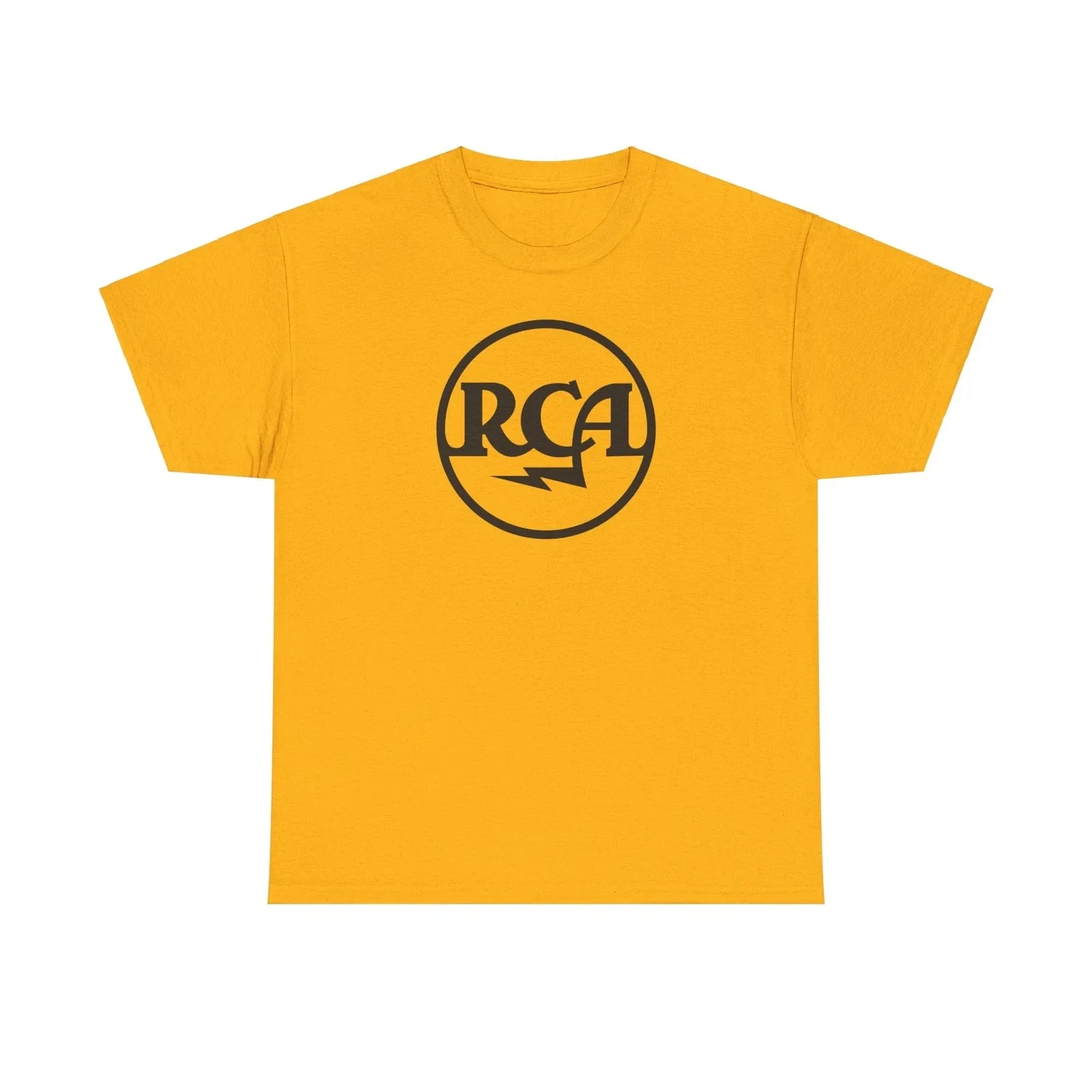 RCA Logo T-Shirt - Vintage Vacuum Tube Audio Electronics Radio Amp High-end Luxury Unisex Style Both of Men and Women