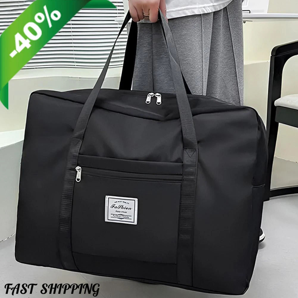 

Travel Duffle Storage Bag Portable Lightweight Large Capacity Luggage Shoulder Bag Foldable Luggage Bag Travel Supplies