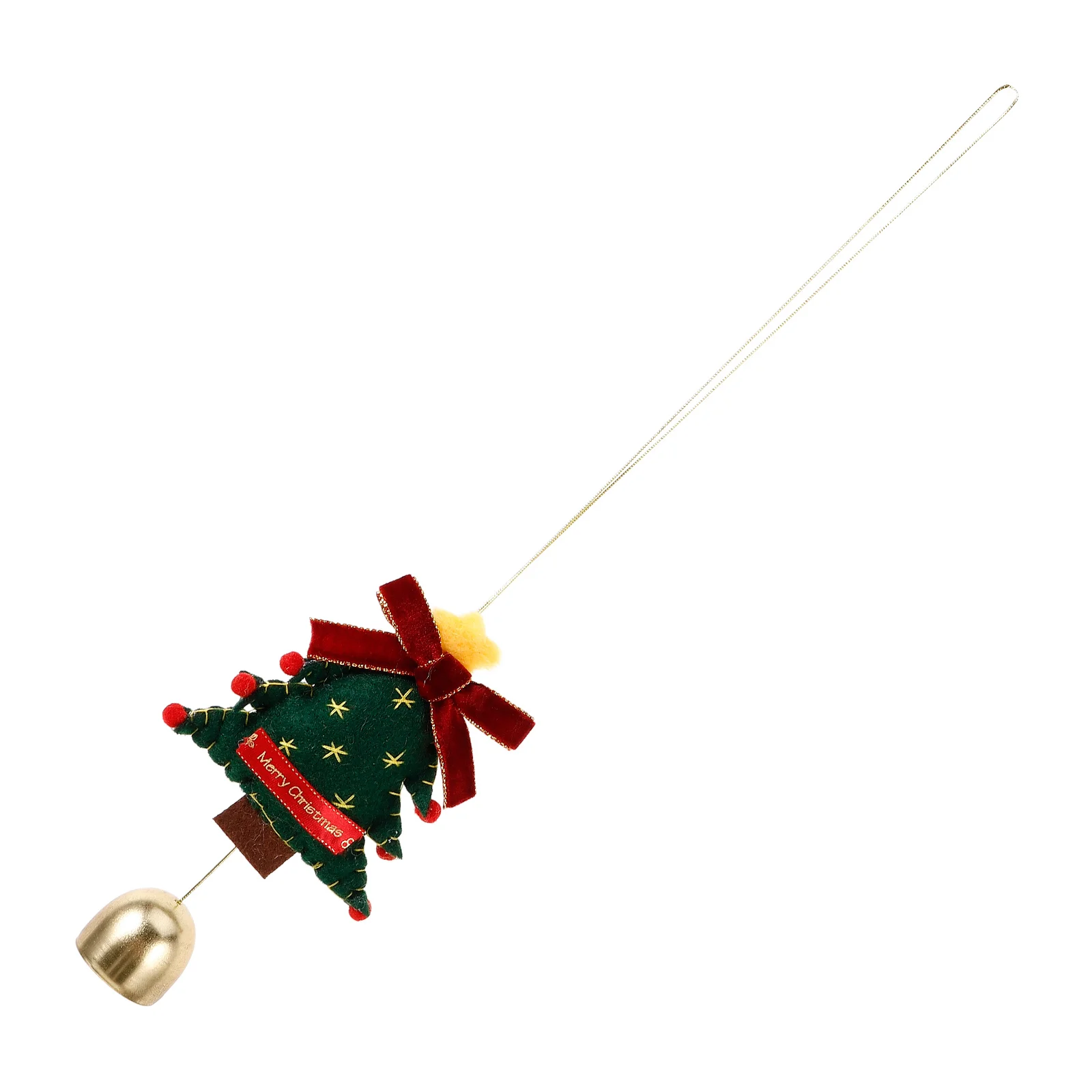 

Wool Felt Christmas Tree Pendant Holiday Ornaments Home Festive Decor Xmas Ornament Handmade Craftsmanship Unique Design