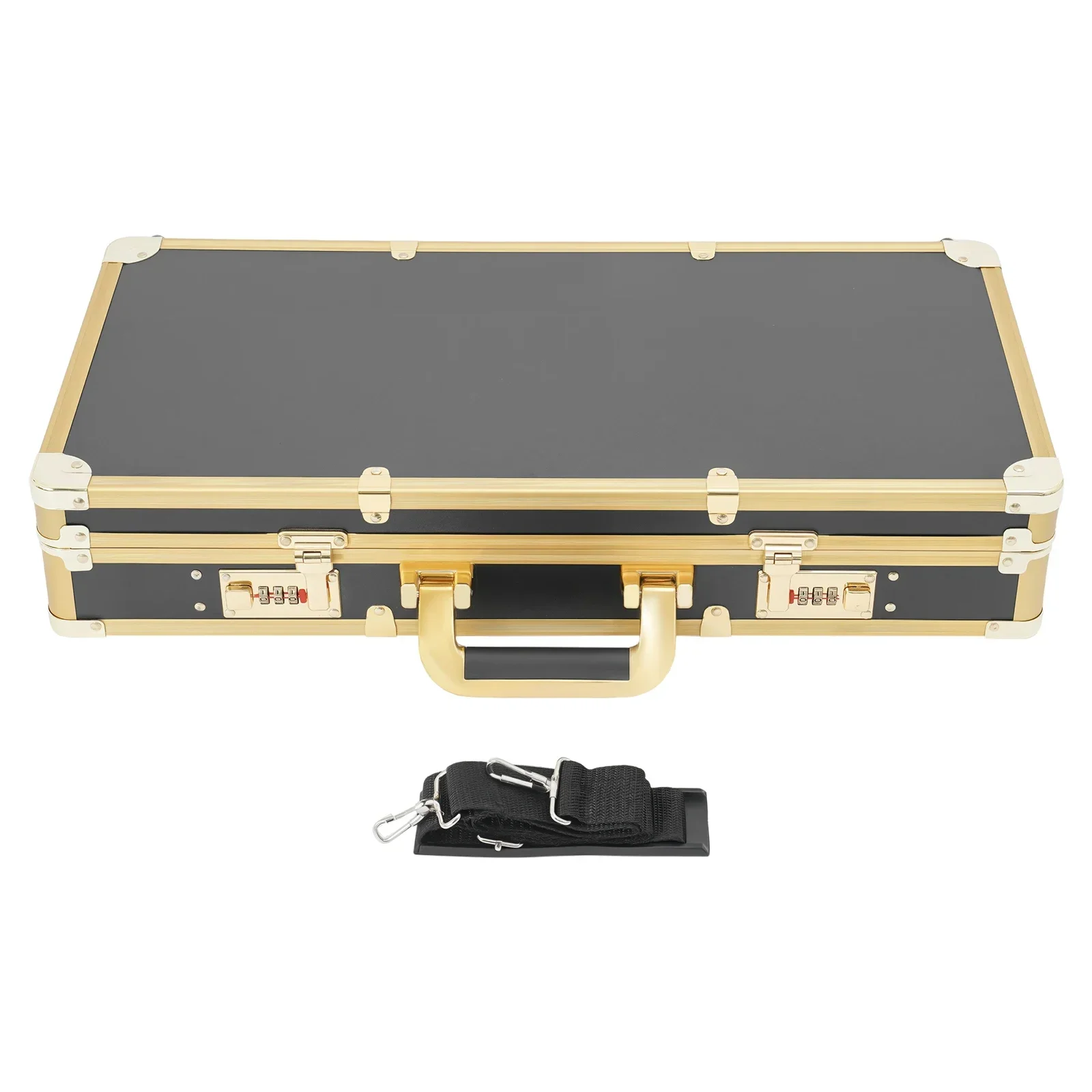 

Portable Barber Case Clipper Bag, Large Barber Carrying Case with Code Lock, Hairdresser Tool Box Organizer Traveling Case