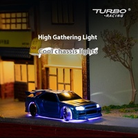 TURBO racing 1:76 new C64 RC remote control car mini desktop toy electric mini model car