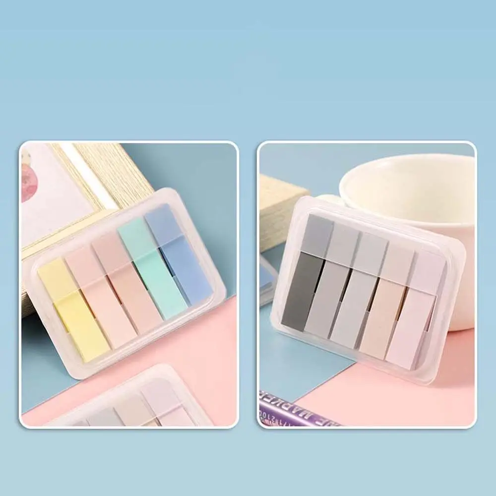 Portable Bookmark Marker School Office Supplies Stationery To Do List Paper Sticky Note Index Memo Pad Sticky Labels Notepad