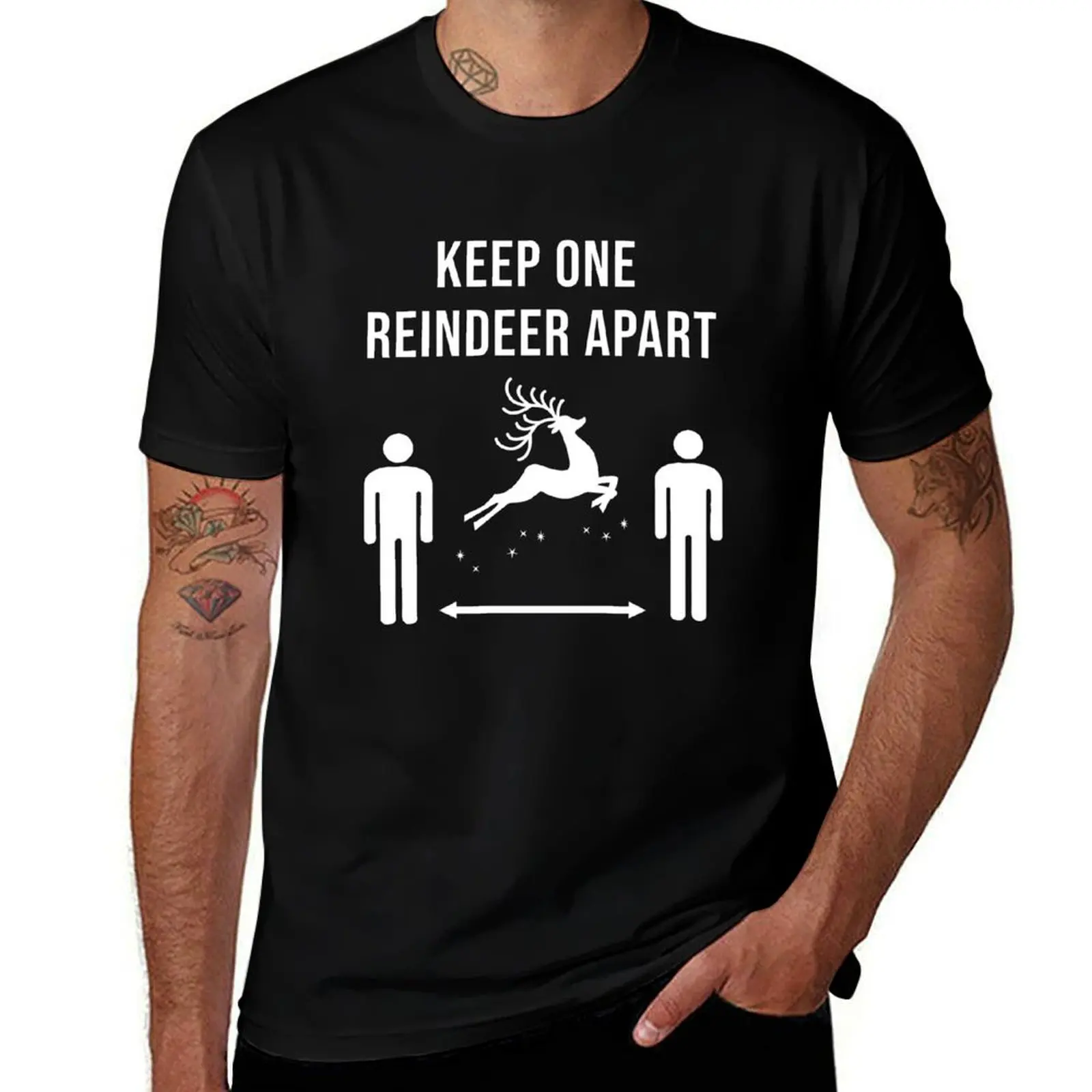 

Keep One Reindeer Apart ; Funny Gift for Christmas Shirt T-Shirt man t shirt graphic man graphic t shirt T-shirt
