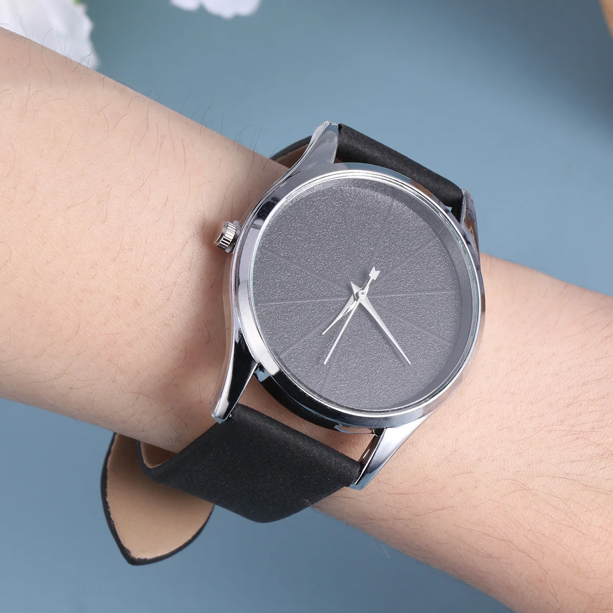 

Fashion Style Simple Quartz Watch Elegant Wristwatch Thin Band Wristwatch for Women Ladies(Black)