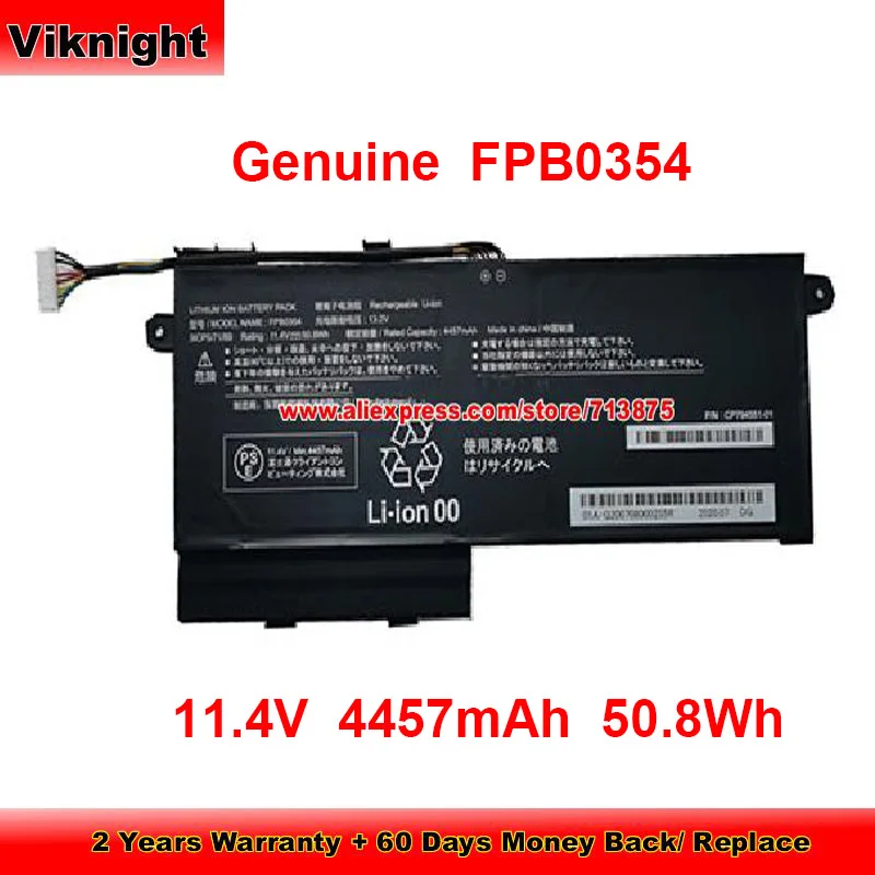 

Genuine FPB0354 Battery for Fujitsu CP794551-01 FPCBP579 Laptop 11.4V 4457mAh 50.8Wh