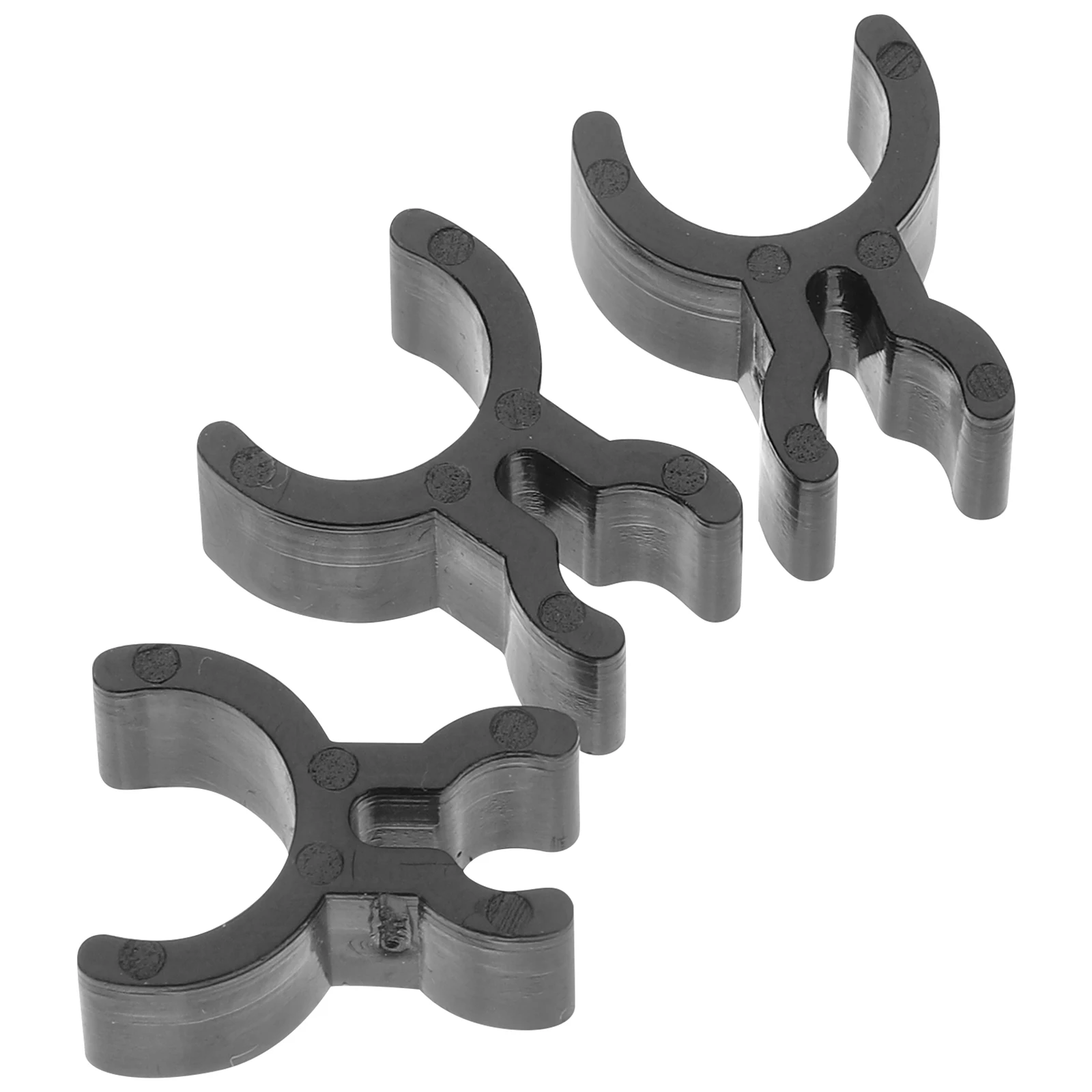 

3 Pcs Pen Clips for Trumpet French Horn Black Plastic Portable Pencil Holder Musical Instruments Accessory Desk Organizer