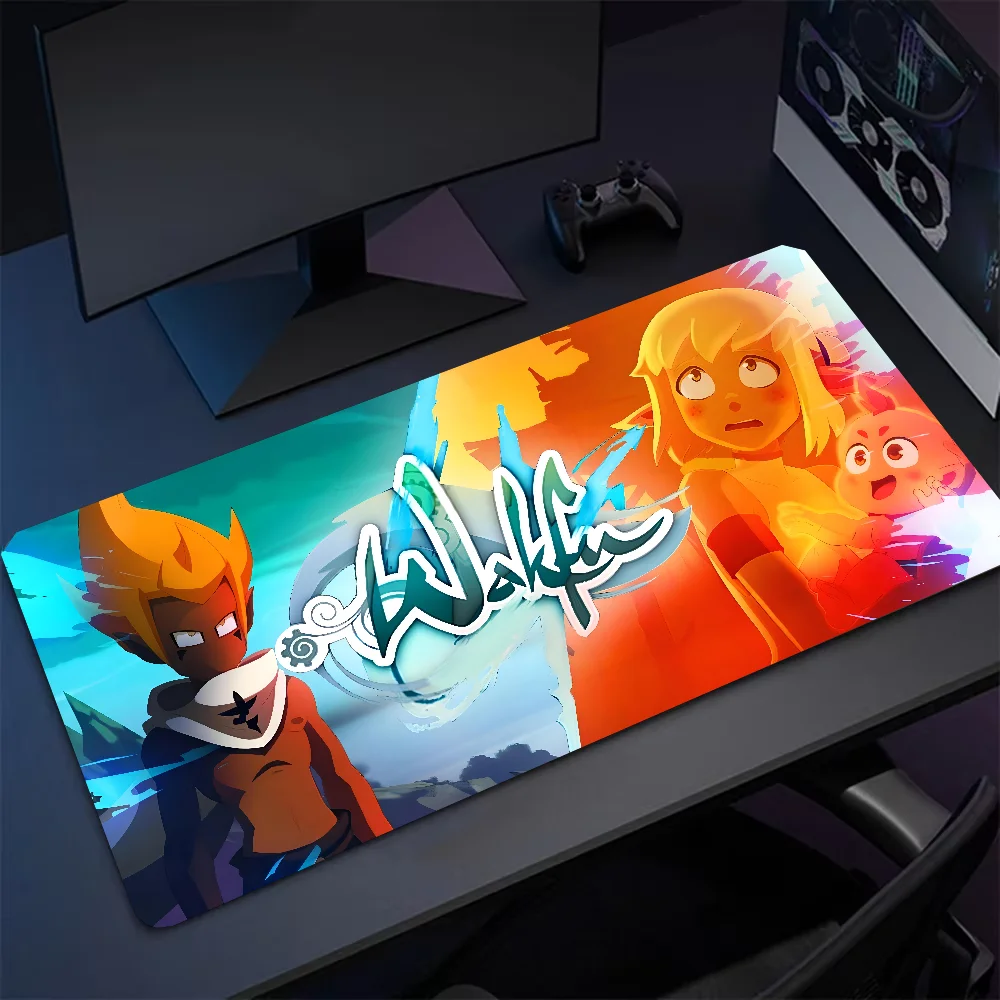 Game W-Wakfu Mousepad Mouse Mat Desk Mat With Pad Gaming Accessories Prime Gaming XXL Keyboard Pad Padding Mat