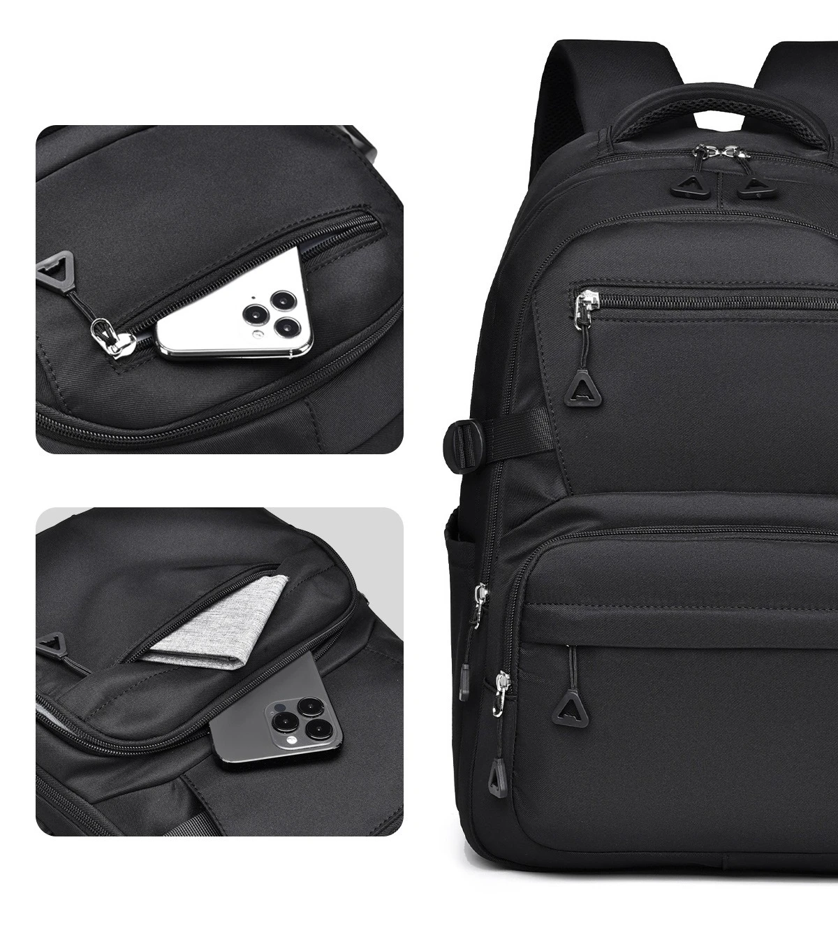 The New Business Backpack Is Simple and Versatile. It Is A Multi-functional, Waterproof and Large-capacity Computer Backpack