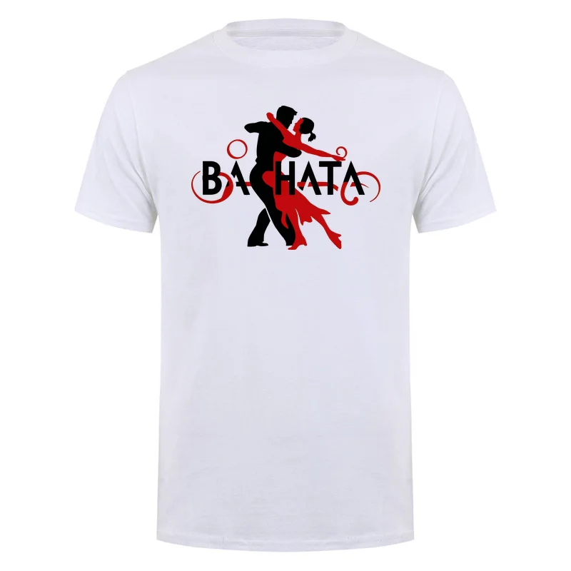 Camiseta de baile de Bachata para hombre y mujer, camiseta de manga corta para baile latino, Salsa, ropa de baile DY-447