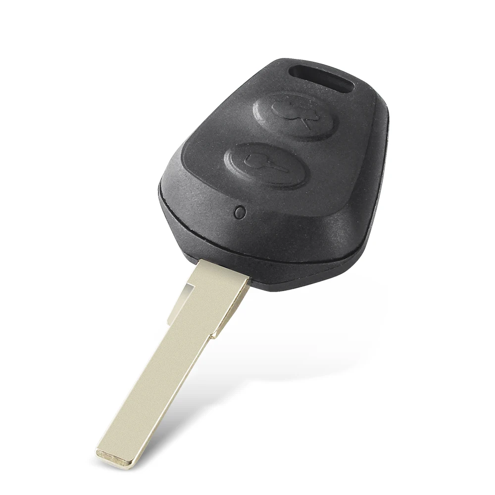 KEYYOU-carcasa para mando a distancia sin cortar, 2/3 botones, reemplazo de carcasa para Porsche Boxster S 911 986 996