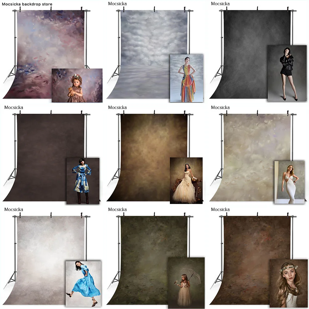 Mocsicka نسيج تجريدي التصوير خلفية خمر فساتين الأمومة التقطت الصور صورة خلفية عيد ميلاد زينة الاستوديو
