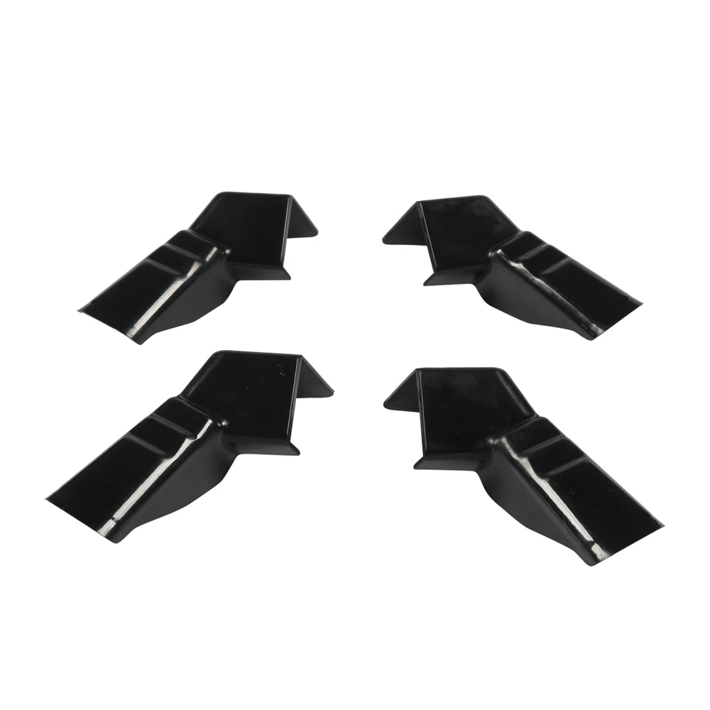 4 Pack ​RV Gutter Spouts with Built-In Extensions Direct Rain Water Runoff Away from the RV Features an Easy Installation