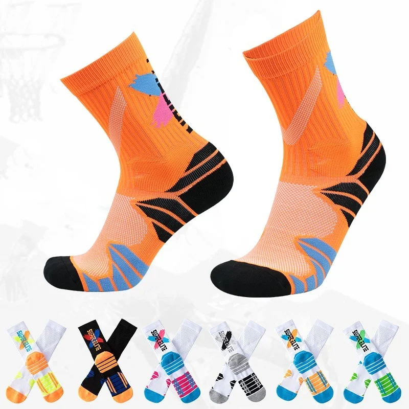 3Pair/Lot Professional Outdoor Sport Cycling Socks Basketball Football Soccer Running Trekking Socks Men Women