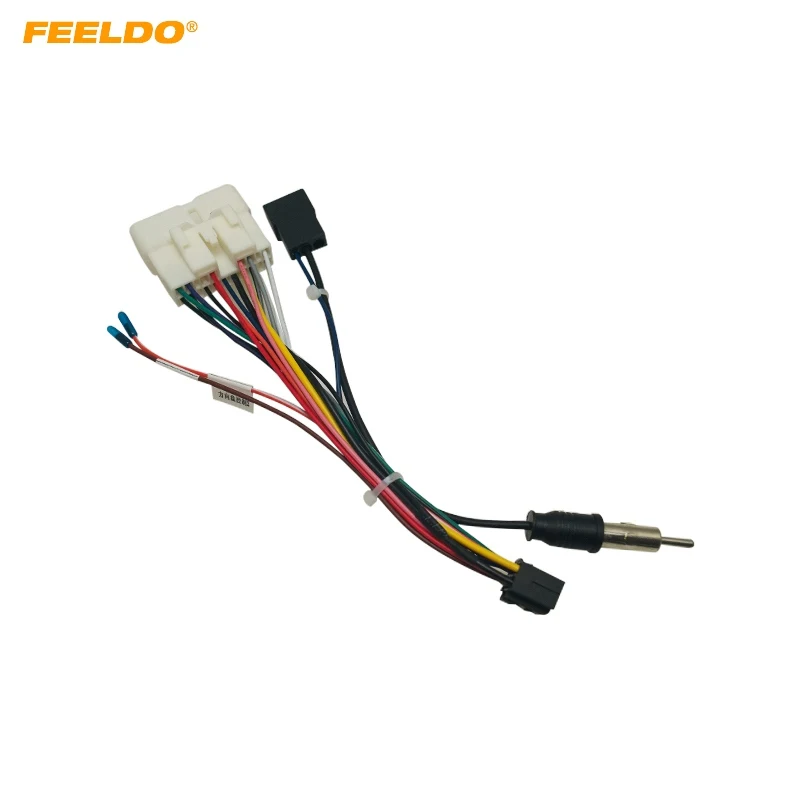 

Автомобильный 16-контактный аудиокабель для установки стереосистемы в Isuzu D-Max, адаптер для подключения.