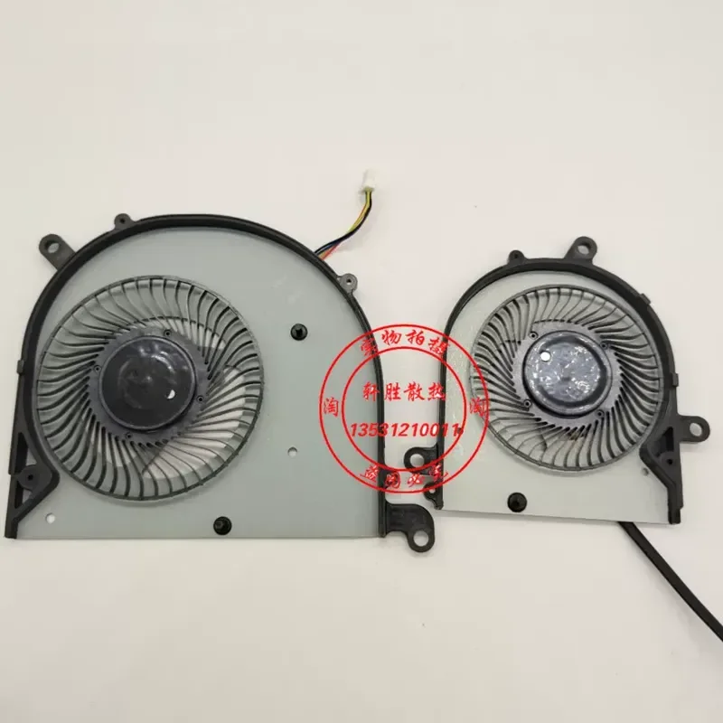 CPU GPU Fan for MSI Modern PS63 8RC 8M MS-16S1 16S2 16S3