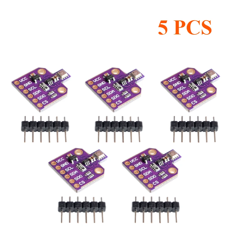 1-5PCS BME680 Sensore di pressione di umidità di temperatura digitale CJMCU-680 Scheda di sviluppo del modulo sensore di alta quota per Arduino