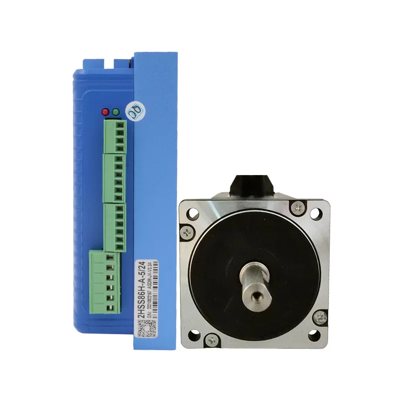 Motor paso a paso servo de bucle cerrado Nema34 de alto torque 7.5N.m con encoder 86J1895EC-1000-LS+2HSS86H