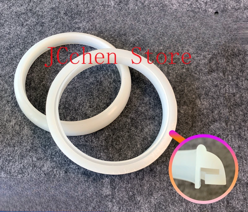 DN150-700 Flip Up Sealing Ring Food Grade Silicone Atmospheric Pressure Manhole Gasket Sanitary Grade Rubber Strip