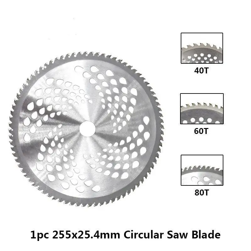 1Pcs Alloy Brush Cutter Blade 40/60/80 Sharp Teeth High Wear Resistance For Garden Lawn Yard Weed Trimming【Homeclub】 view 4