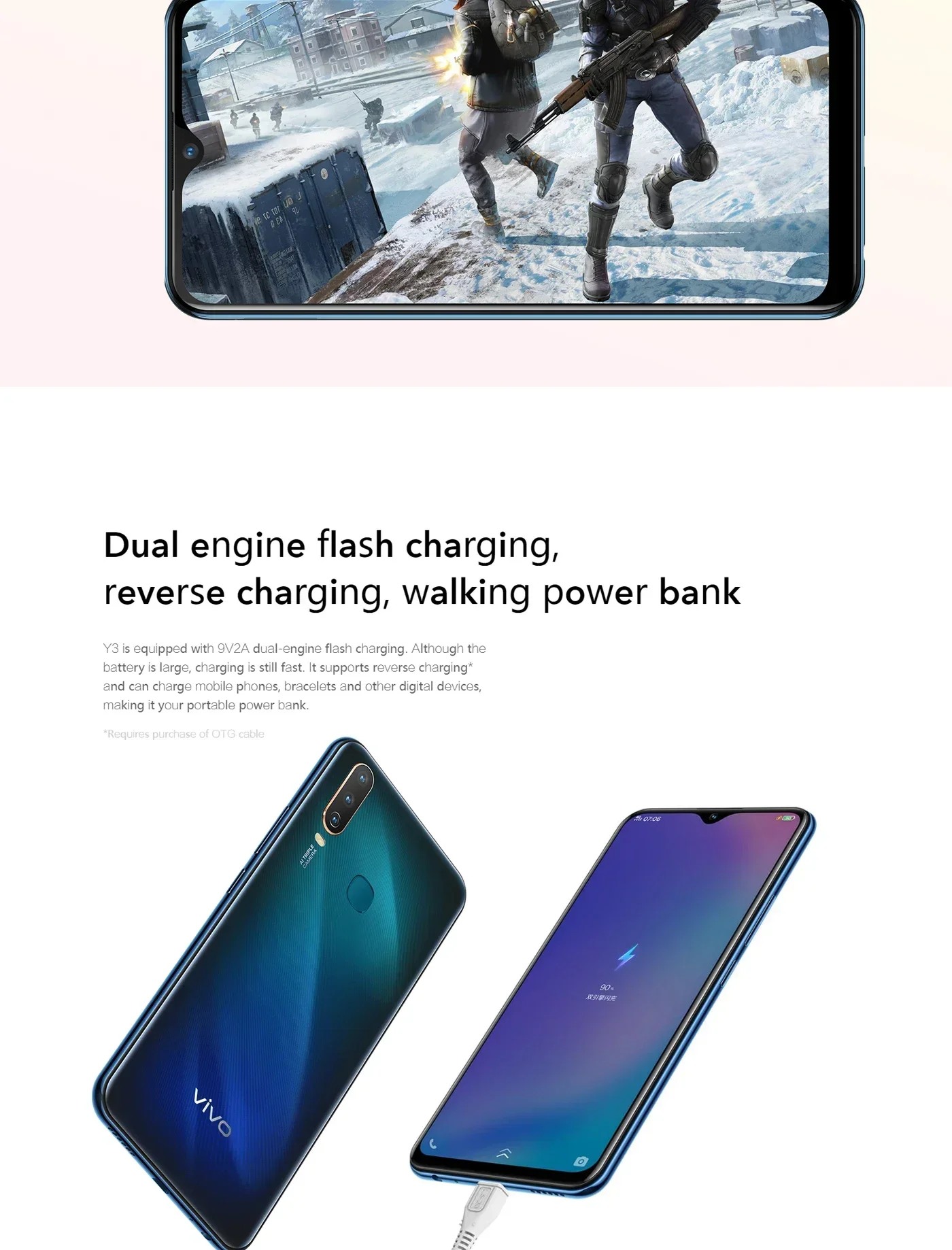 【美品】Vivo Y17 グローバル版 4GB/64GB 大容量5000mAh Vivo Y17 Global price, specs and reviews - Giztop