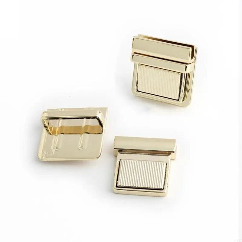 

63HC DIY Bag Lock Metal Longuce Lock Becp Scare Buckle Bock Accessories для кошелька
