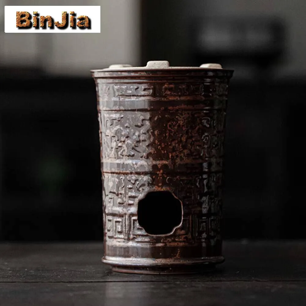 Japanese Style Wind Stove Boiling Water Celadon Tea Fire Stoves Carbon Teapot Heating Base Kung Fu Set Ceremony Accessories