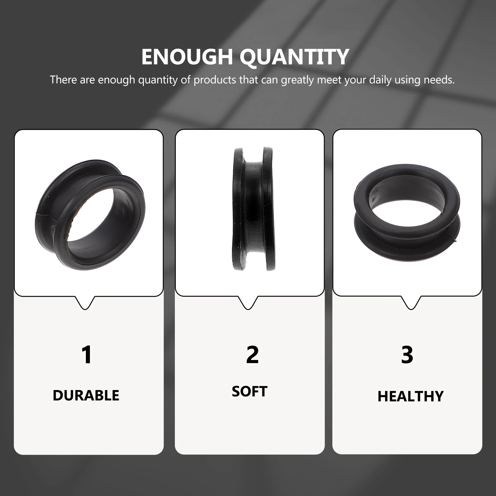 

10pcs Hair Cutting Scissors Finger Rings Pet Grooming Silicone Thumb Inserts Anti Skid Comfortable Protective Shear Rings For