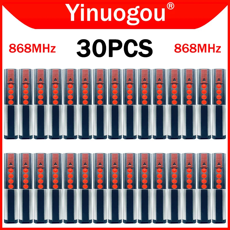 30pcs SOMMER 868 MHz 4020 TX03-868-4 Garage Door Remote Control 868MHz for SOMMER 4026 4031 4025 4035 4011 APERTO 4021 4025