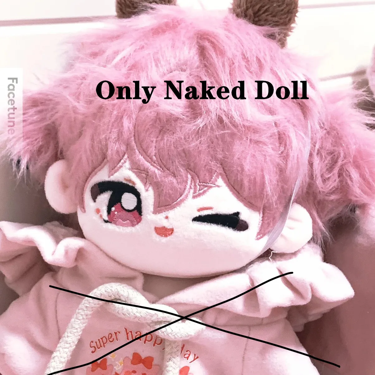 

2024 New In Stock Plave Bamby 20cm Naked Doll Models Mascot Doll Toys