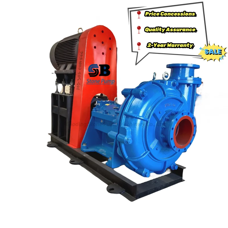 

6 Inch High Efficiency Horizontal Design Centrifugal Pump with High Pressure for Large Flow Gold Mining