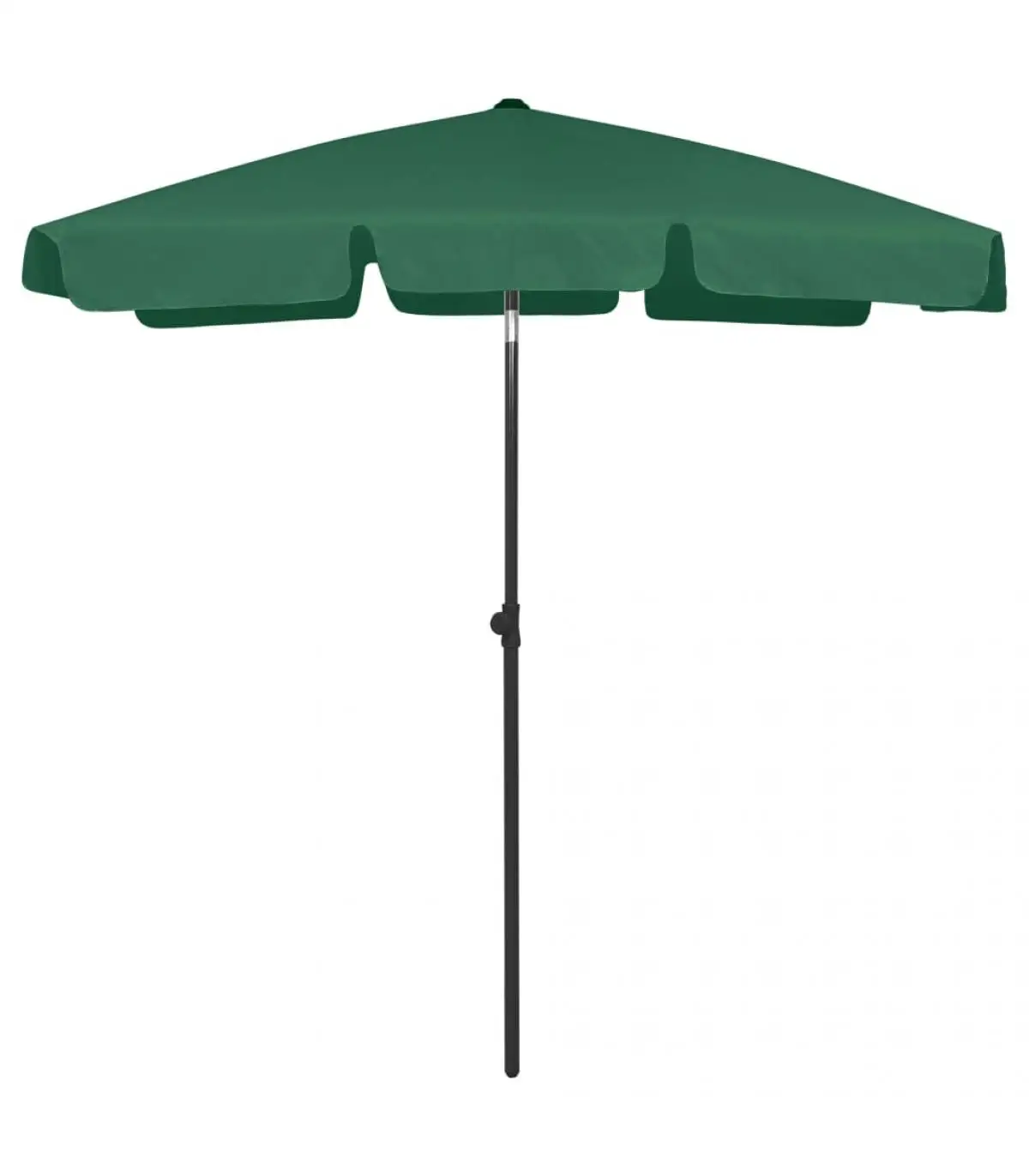 Green Beach umbrella 180x120 cm