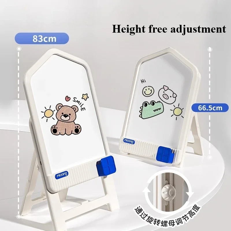 Planche à dessin magnétique, jouets éducatifs, planche à Graffiti pliante de couleur pour bébé, outils de peinture d'écriture artistique réglables pour enfants