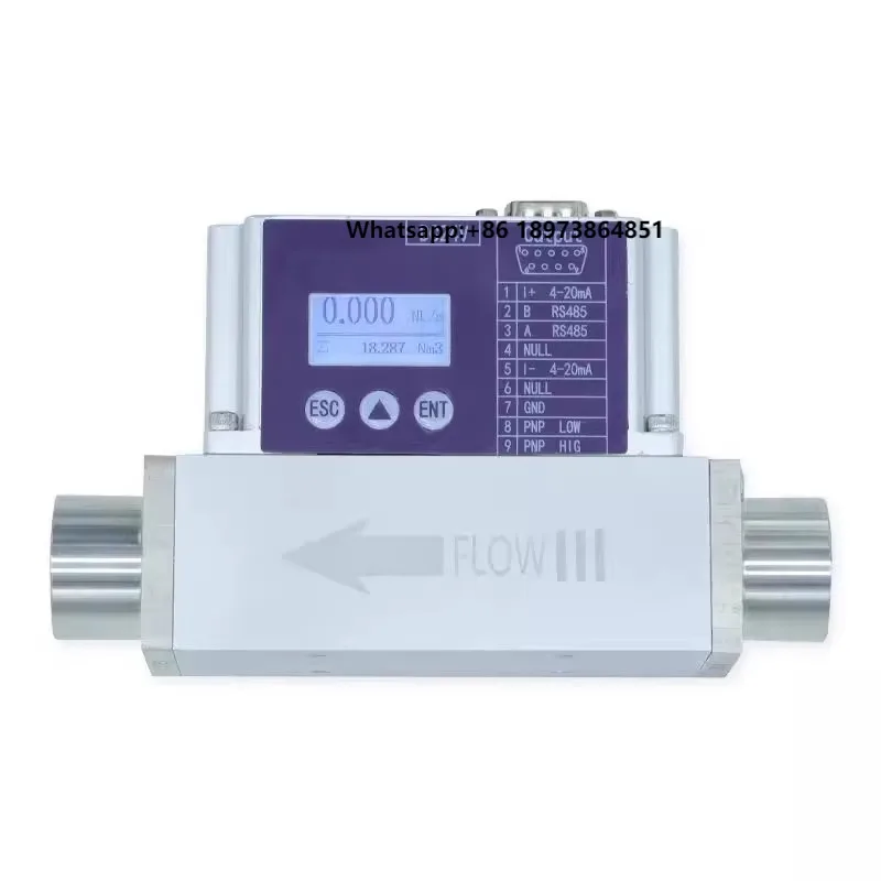

Digital Oxygen Ammonia NH3 Various Gases Thermal Mass Flow Meter