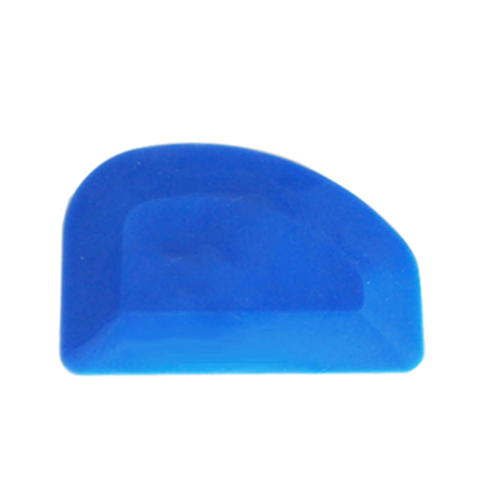 Car Rubber Scraper Oval Advertising Film Spreader Squeegee Smoothing Car Spreader Tool Rubber Putty Scraper Oval Painting Tool