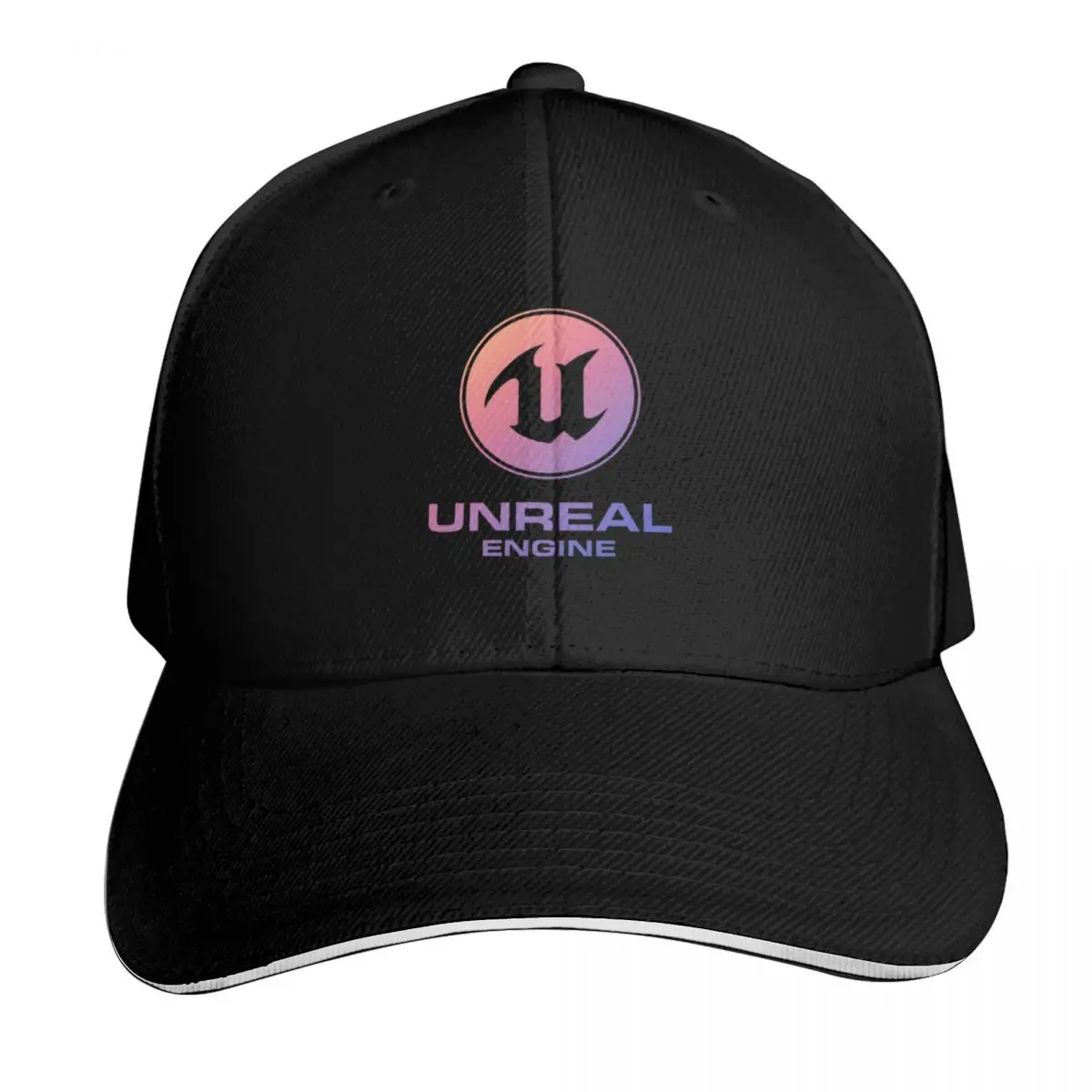 Unreal Engine Gradient Baseball Cap Sun Protection UPF 50+ Breathable Mesh Back Moisture Wicking Quick Dry