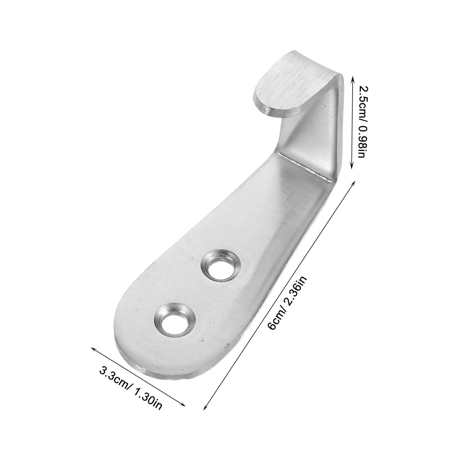 Stainless Steel Ladder Hooks Heavy Duty Wall Mount for Garage Ceiling Bunk Bed Spiral Stair Straight Ladder Hanger Organizer