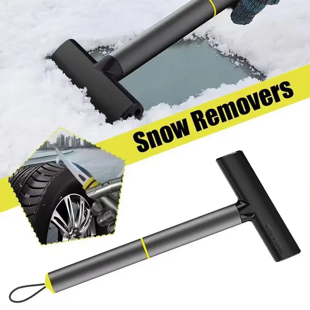 Car Windshield Window Ice Scraper Snow Removal Car Snow Cleaning Glass Scraping Tool TPU Winter Auto Ice Breaker Snow Shovel