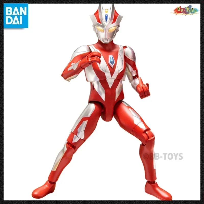 W magazynie Bandai oryginalna oryginalna super ruchoma ultra ruchoma Ultraman Jeno animowana ludzka figurka Model prezent świąteczny