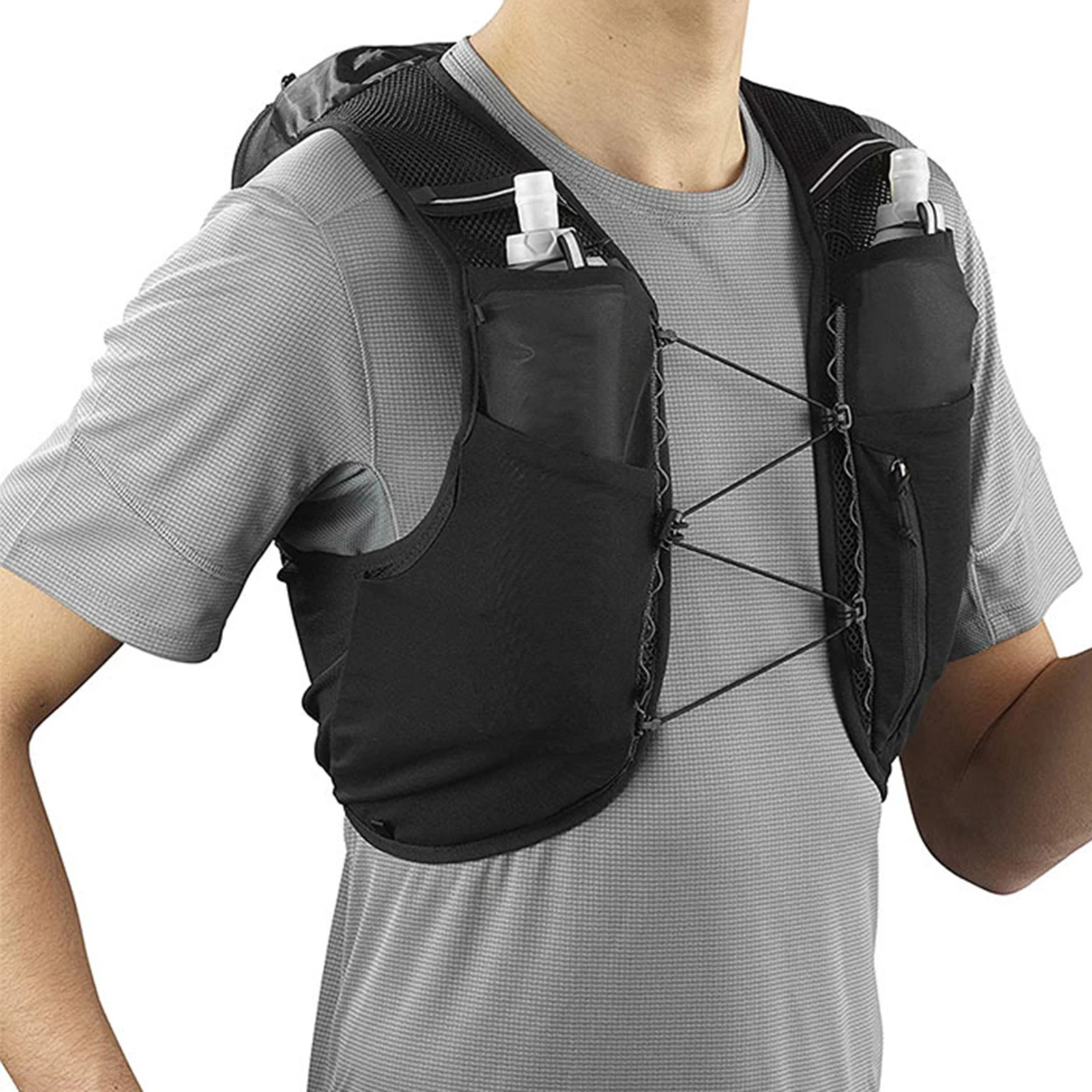 Glaçure d'hydratation imperméable, sac à eau de sport, équipement de course, sac de jour pour jogging, vélo, camping, randonnée, escalade