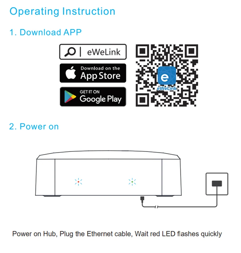 eWeLink App ZigBee 3.0 Wireless Gateway Hub Smart Home Automation Bridge Voice Control Works with Alexa Google Alice Salute