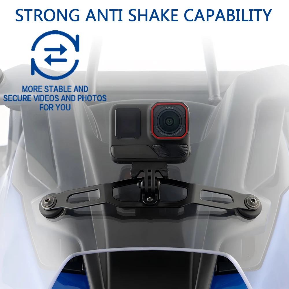 R1300RT R1300 RT 2025- Motorcycle Windscreen Recorder holder Stable Safe Camera Bracket For BMW R 1300 RT RT 1300