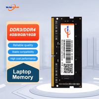 WALRAM Memoria Ram DDR3 1600MHz DDR3L 8GB 4GB DDR4 16GB 3200MHz 2666MHz 2400MHz 1.2V 1.5V Laptop Notebook Sodimm Internal Memory