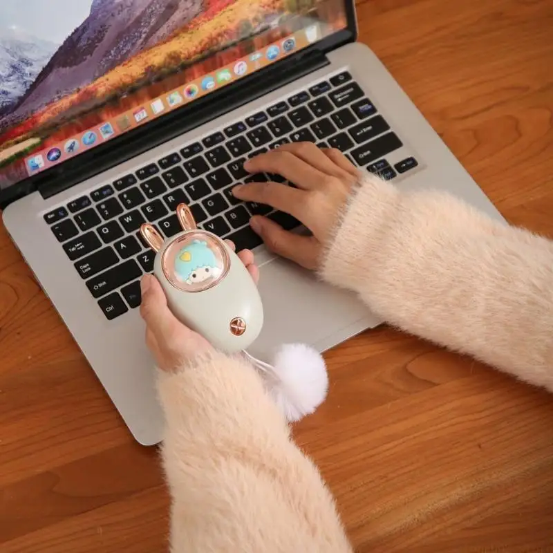 D0AB Rechargeable Hand Warmers Electric USB Pocket Warmer Portable Reusable Heater