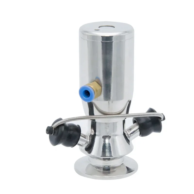 Stainless Steel SS316 Sanitary Pneumatic Sampling Valve Aseptic clamp Sampling Valve for beer